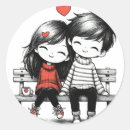Recherche de san valentin autocollants Coeur