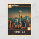 Recherche de carte seattle cartes postales Classique