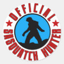 Recherche de sasquatch autocollants Chasseur