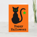 Recherche de silhouette de chat vœux cartes Toute personne