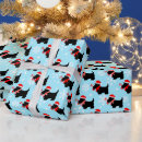 Recherche de chien de scottie papier cadeau Noël
