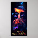 Recherche de champignon magique posters Rétro