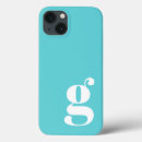 Recherche de bleu turquoise iphone coques Monogramme