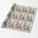 Recherche de paris vintage papier cadeau Rouge