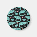 Recherche de crocodiles magnets Illustration