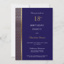 Recherche de navy and gold invitations Bleu