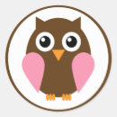 Recherche de rose de hibou autocollants Pour tous