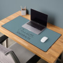 Recherche de turquoise simple tapis souris Monogramme