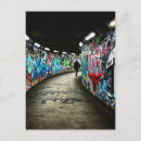 Recherche de graffiti urbain cartes postales Moderne