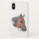 Recherche de portrait de cheval iphone coques Course à cheval