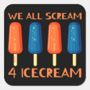 Recherche de icecream autocollants Été