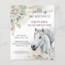 Recherche de tête de cheval invitations Aquarelle