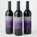 Recherche de purple bouteilles vin étiquettes Monogramme