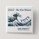 Recherche de campagne badges Élection présidentielle de 2020