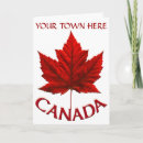 Recherche de drapeau du canada vœux cartes Feuille d'érable