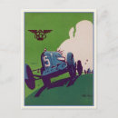Recherche de voiture de course vintage cartes postales Moteur
