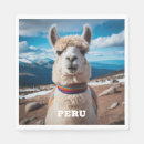 Recherche de lama serviettes Pérou