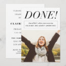 Recherche de photo faite sur commande invitations Diplôme universitaire