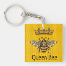 Recherche de ruche porteclés Reine des abeilles