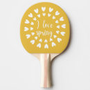 Recherche de amour vous raquettes ping pong Texte