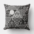 Recherche de motif japonais coussins Seigaiha