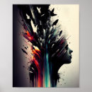 Recherche de visage coloré posters Mystique