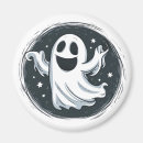 Recherche de fantôme drôle magnets Halloween