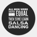 Recherche de danseurs de salsa autocollants Fond de danse