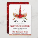 Recherche de unicorn noël invitations Fête de noël