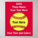 Recherche de softball posters Équipe