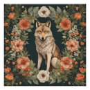 Recherche de loups posters Moderne