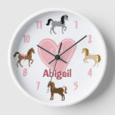 Recherche de poneys horloges Pour enfants