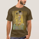 Recherche de klimt de gustav tshirts Le baiser