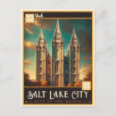 Recherche de salt lake city cartes postales Rétro