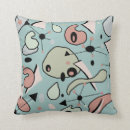 Recherche de les années 1950 coussins Turquoise