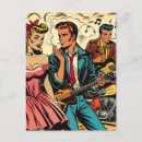 Recherche de rock roll cartes postales Vintage