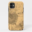 Recherche de tournesol vintage iphone coques Peinture