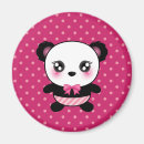 Recherche de panda kawaii magnets Pandas