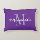 Recherche de violet coussins Nom