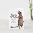 Recherche de rat mignon vœux cartes Animal