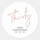 Recherche de 30 autocollants Trente