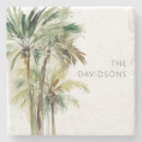 Recherche de palmier tropical dessous de verres Été