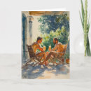 Recherche de fauteuil vœux cartes Aquarelle