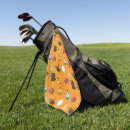 Recherche de halloween golf serviettes Motif
