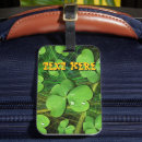 Recherche de de st patrick bagages étiquettes Vert