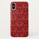 Recherche de damassé rouge iphone coques Baroque