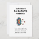 Recherche de tir arc cartes invitations Garçons