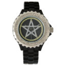 Recherche de wicca montres Pentagramme