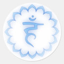 Recherche de chakra de gorge autocollants Yoga
