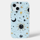 Recherche de lune et étoiles iphone coques Moderne